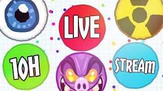 BEST OF 10h AGARIO LIVESTREAM //Agar.io