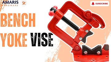 The Ultimate Bench Yoke Vise – Unshakable Grip, Industrial Strength!
