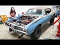 TOTALED Muscle Car Gets a BIG BLOCK! Flooded LeMans Gambler Build Pt 2