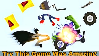 SUPER FUN IN STICKMAN FALLING @Techno Gamerz screenshot 4