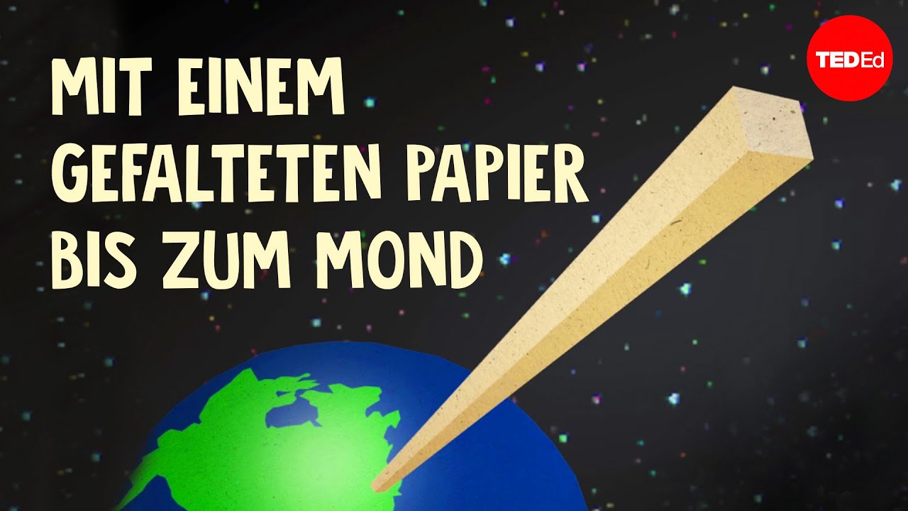 Wie Oft Muss Man Ein Papier Falten Bis Zum Mond Mit einem gefalteten Papier bis zum Mond – Adrian Paenza - YouTube
