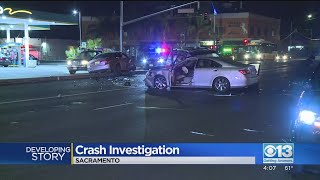 1 Seriously Injured In Multi-Vehicle Crash In Sacramento