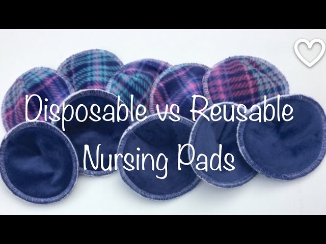 DIY Reusable Nursing Pads for Breastfeeding 🍼 Washable cotton