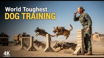 Extreme Military Dog Training | World’s Toughest Dog Training Techniques | Army Obstacle Challenge
