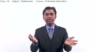 50. Class 10 | Math | Lesson 13 | Statistics Quartiles[EN]