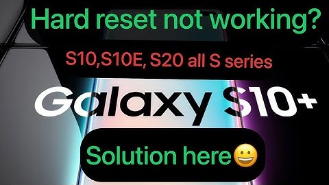 Samsung S10 , S10 Plus Hard Reset | Not Working Solution | All Samsung Hard Reset android #hardreset
