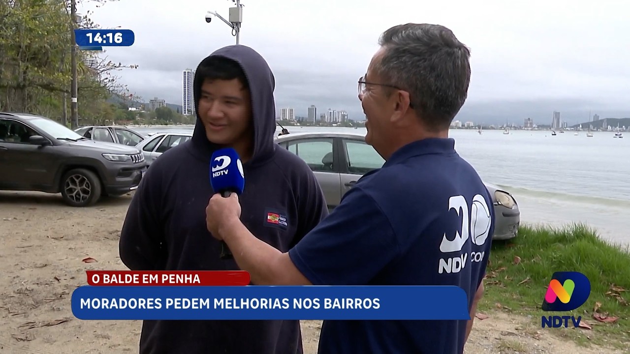 Chutando o Balde percorre três bairros de Penha para ouvir moradores
