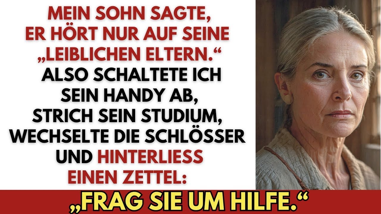 Mein Sohn sagte, er hört nur auf seine leiblichen Eltern – also tat ich etwas völlig Unerwartetes.