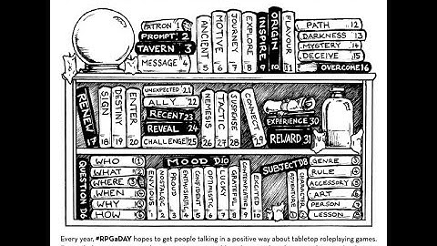 #rpgaday2025  Day 3 Tavern
