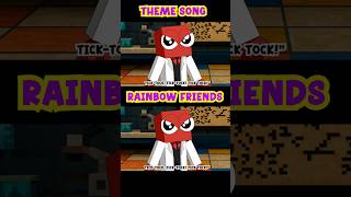 #shorts Rainbow Friends ANIMATION Theme Song!!