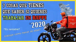 ¿Quieres TRABAJAR en RAPPI?  Necesitas saber esto | 2022