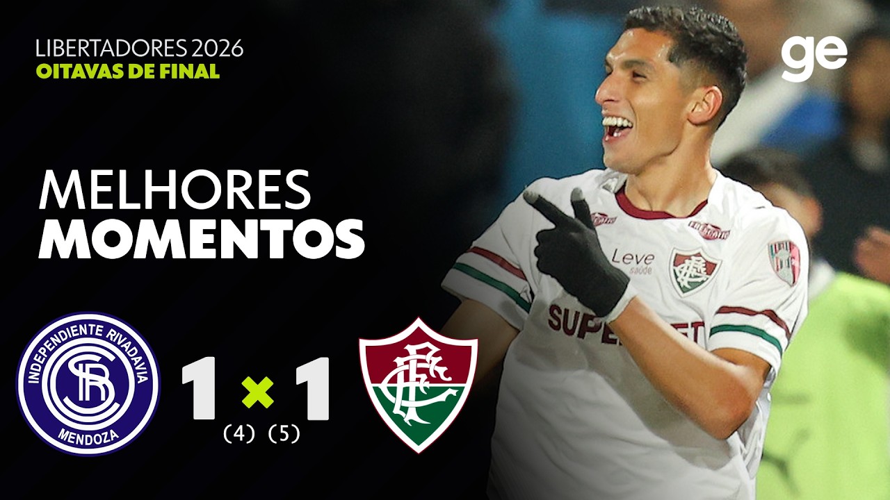 IND. RIVADAVIA 1 (4) X (5) 1 FLUMINENSE | MELHORES MOMENTOS | CONMEBOL LIBERTADORES 2026 | ge.globo