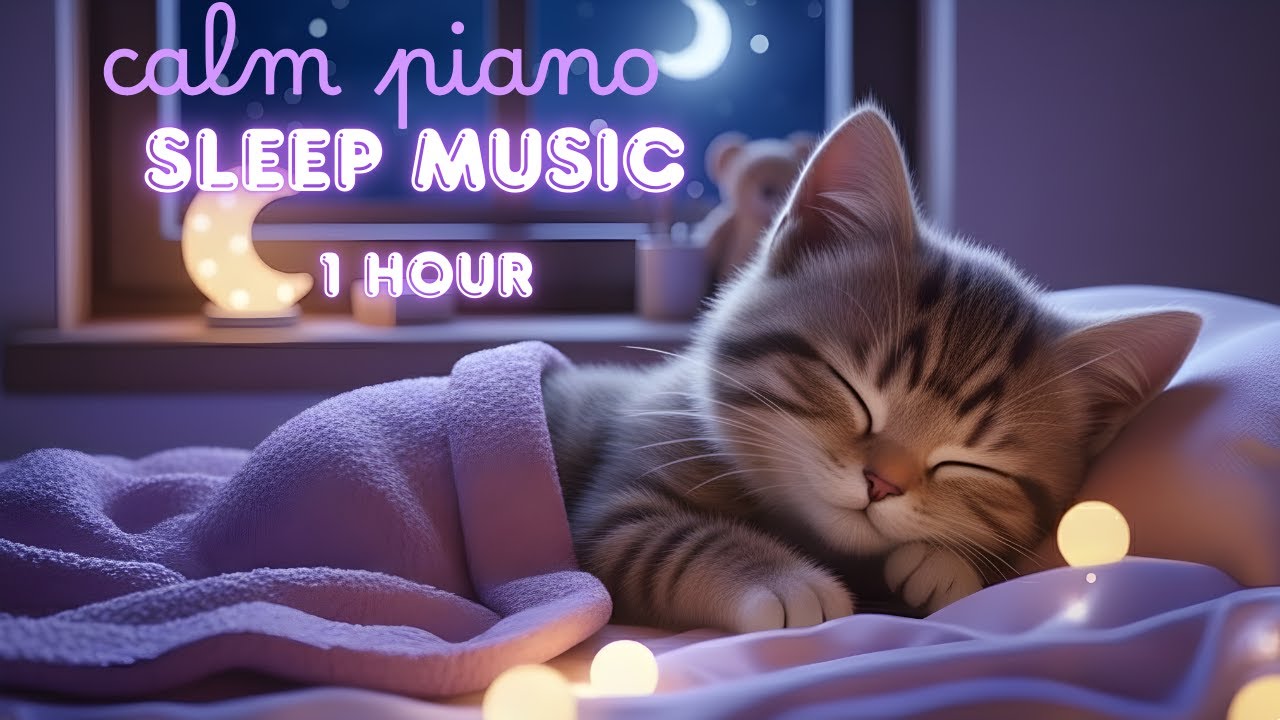 Pinky Clouds 🌸 | Calm Piano Lullaby for Peaceful Sleep