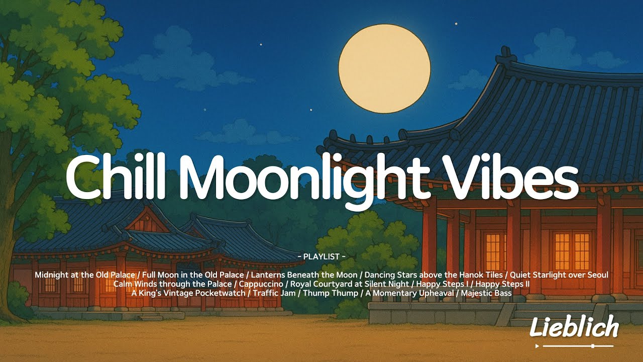 [Playlist] Chill Lofi Music and Full Moon at the Old Palace 🌕🏯 Lofi for ...