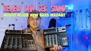 Review And Checkout The New Baxs Mx04Bt Audio Mixer