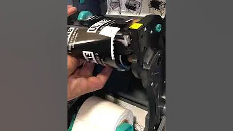 How to Change Zebra Printer GK420T Ribbon