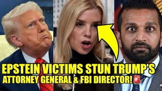 🚨Epstein Victims Drop SURPRISE BOMB On Pam Bondi & Patel