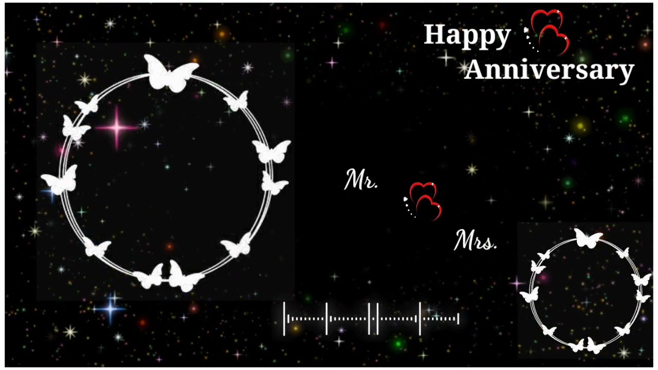 Anniversary black screen Template/