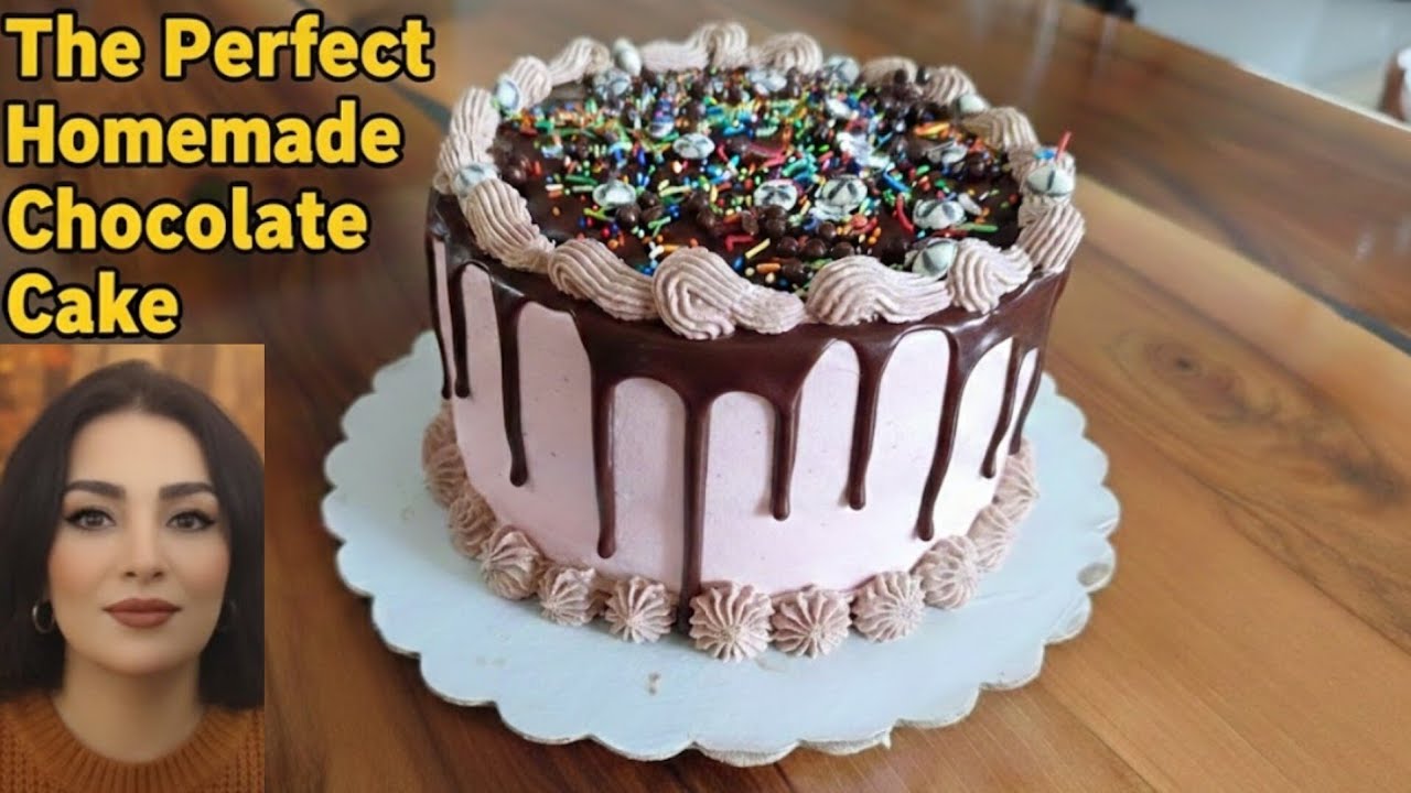 Easy Homemade Chocolate Cream Cake 🤎 | So Soft & Delicious