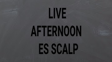 LIVE SCALPING ES / Precise Advanced Trading System
