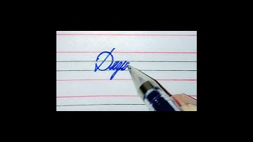 Name of Dayakar write ✍️ in beautiful cursive style.||. Comment your name to write a name.
