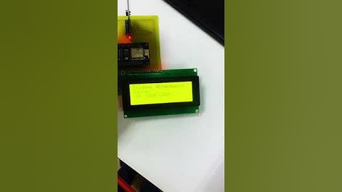 RFID & RTC based attendance system #arduino #esp8266 #programming