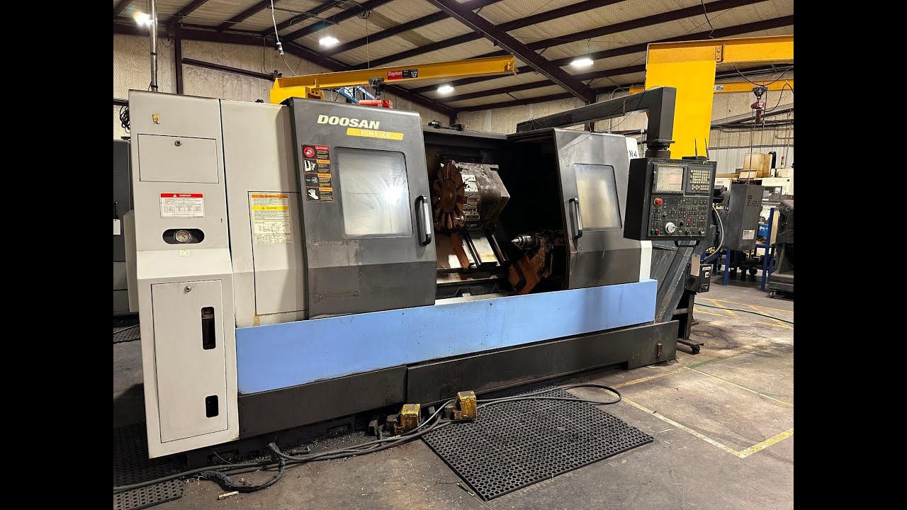 Global Oilfied Products Auction Lot 800 - 2007 DOOSAN PUMA 400B CNC LATHE, TURNING CENTER