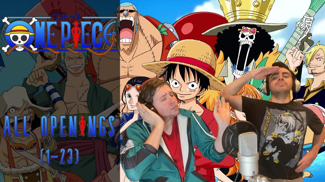 One Piece All Openings (1-23) Reaction! - YouTube