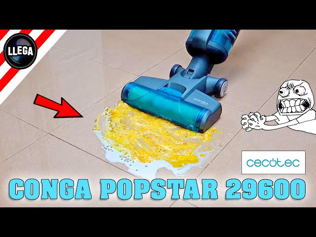 Opinión CONGA Cecotec FREGONA ELÉCTRICA *Review CONGA POPSTAR CECOTEC*  ¿Vale la pena? 