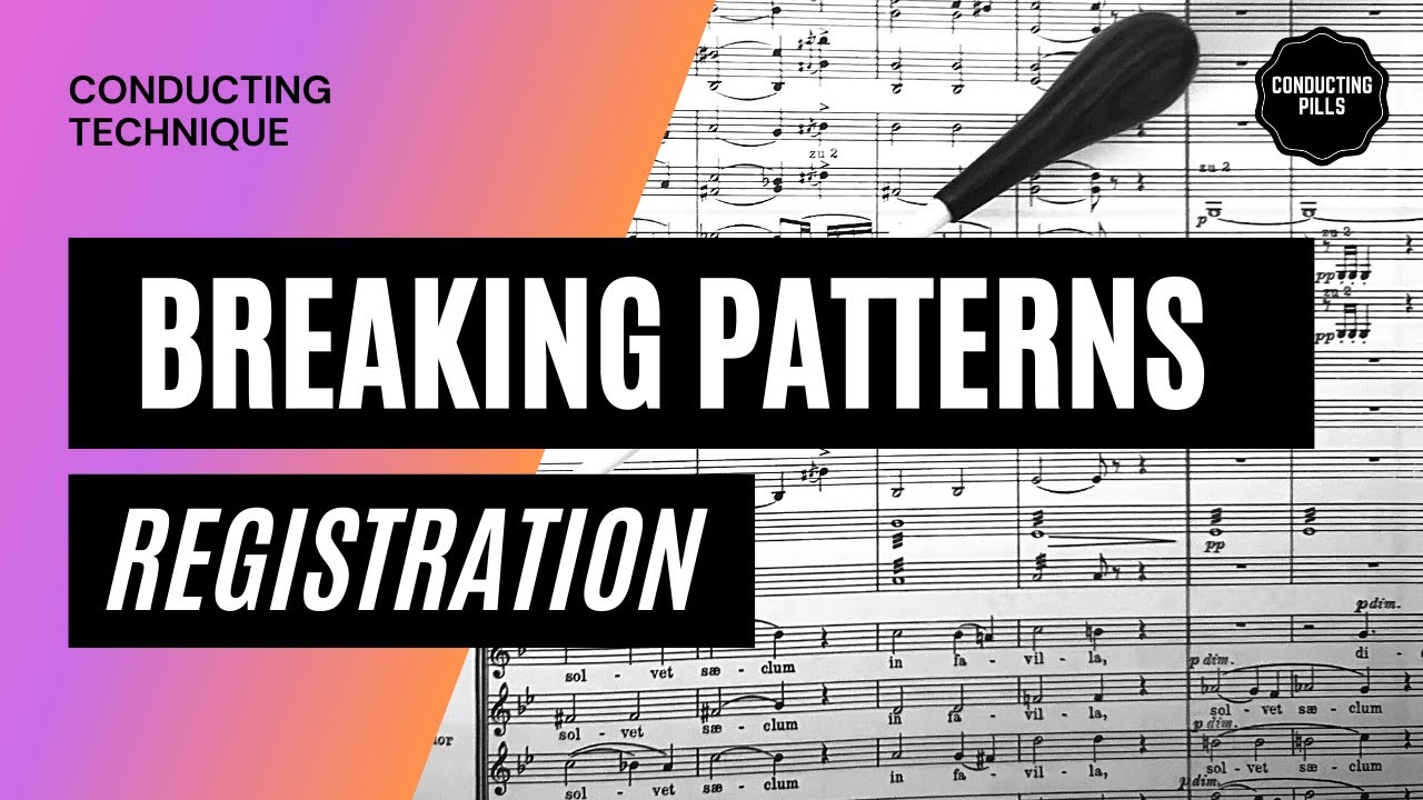 Conducting technique - Registration: another way to show a phrase