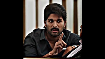 Allu Arjun attitude status | Allu arjun angry mood status | Boys attitude status