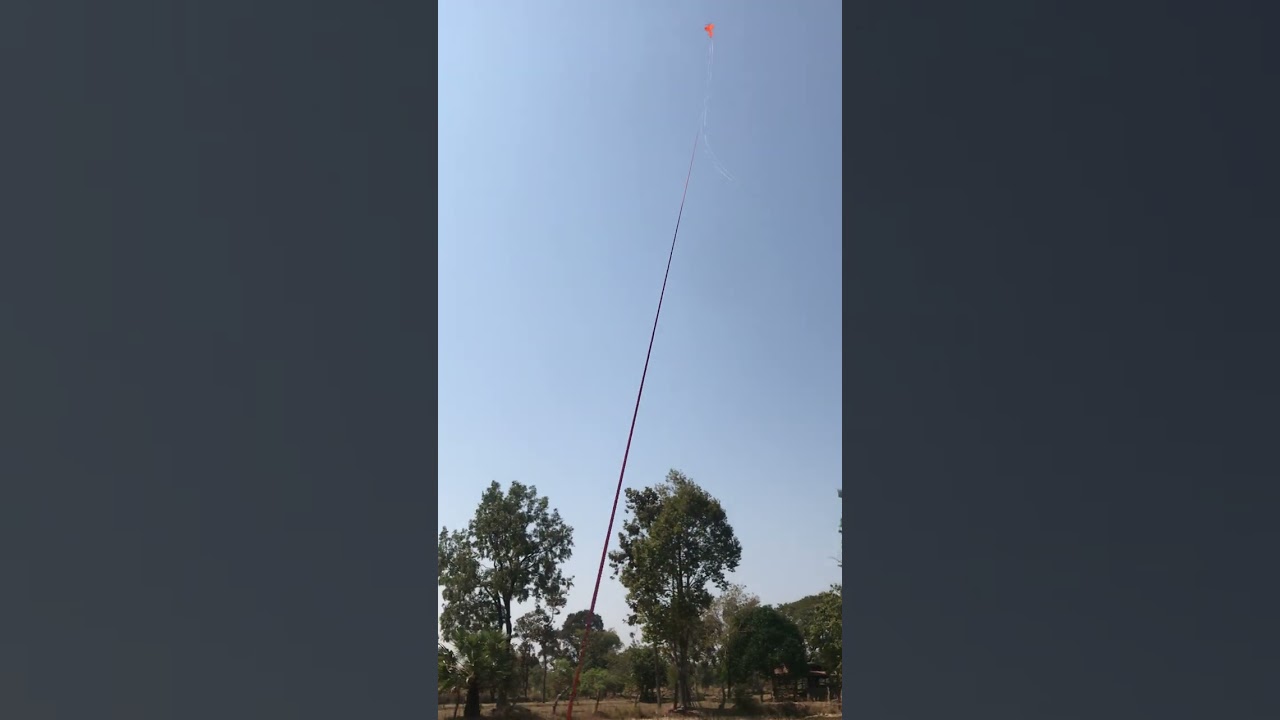 เล่นว่าว01/26/2568ลมมากะจัดคือเก่าครับ ก้านลาน180