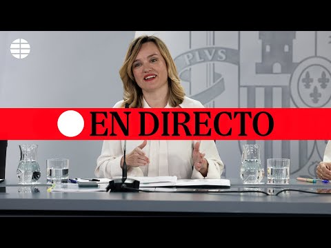 🔴 DIRECTO | Rueda de prensa posterior al Consejo de Ministros
