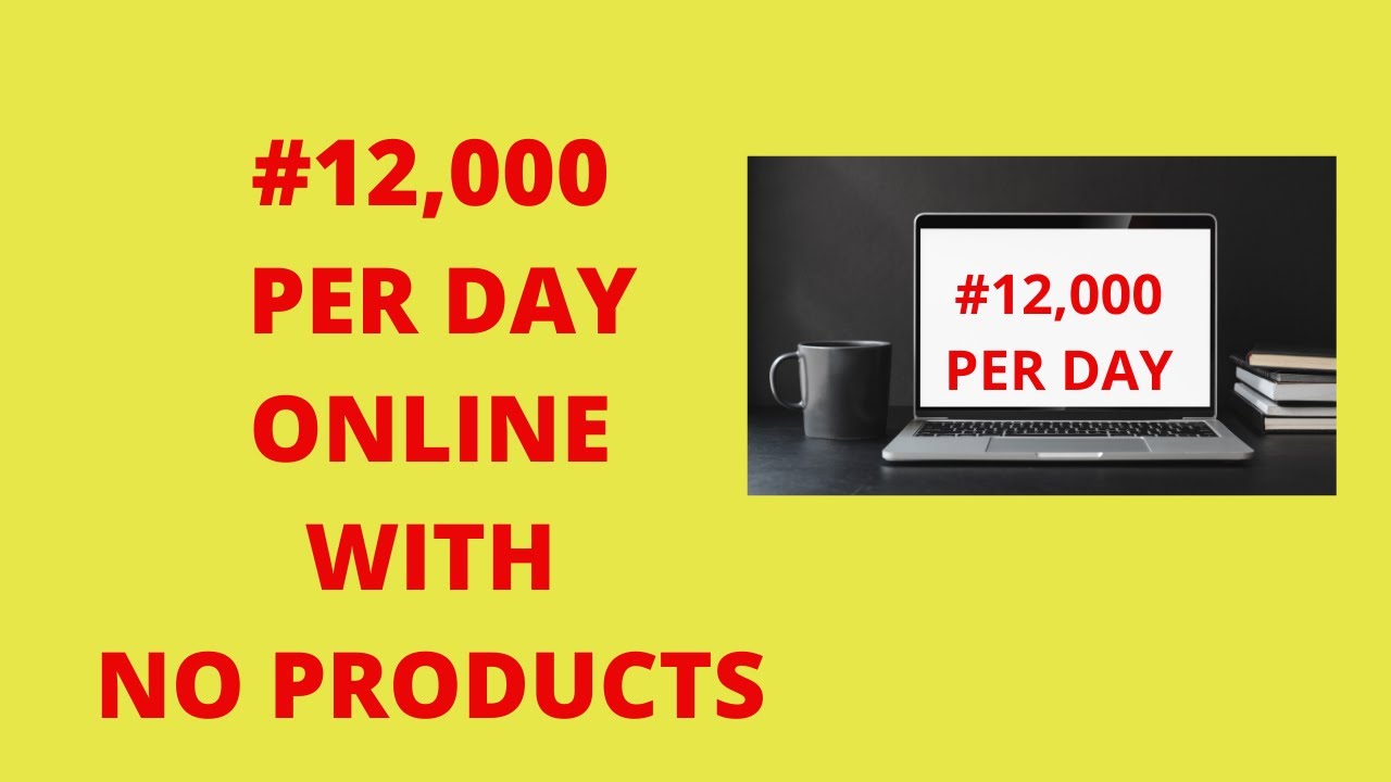 How I Make Like #12,000 Per Day Online Without Having A Product And How You Can Copy Me