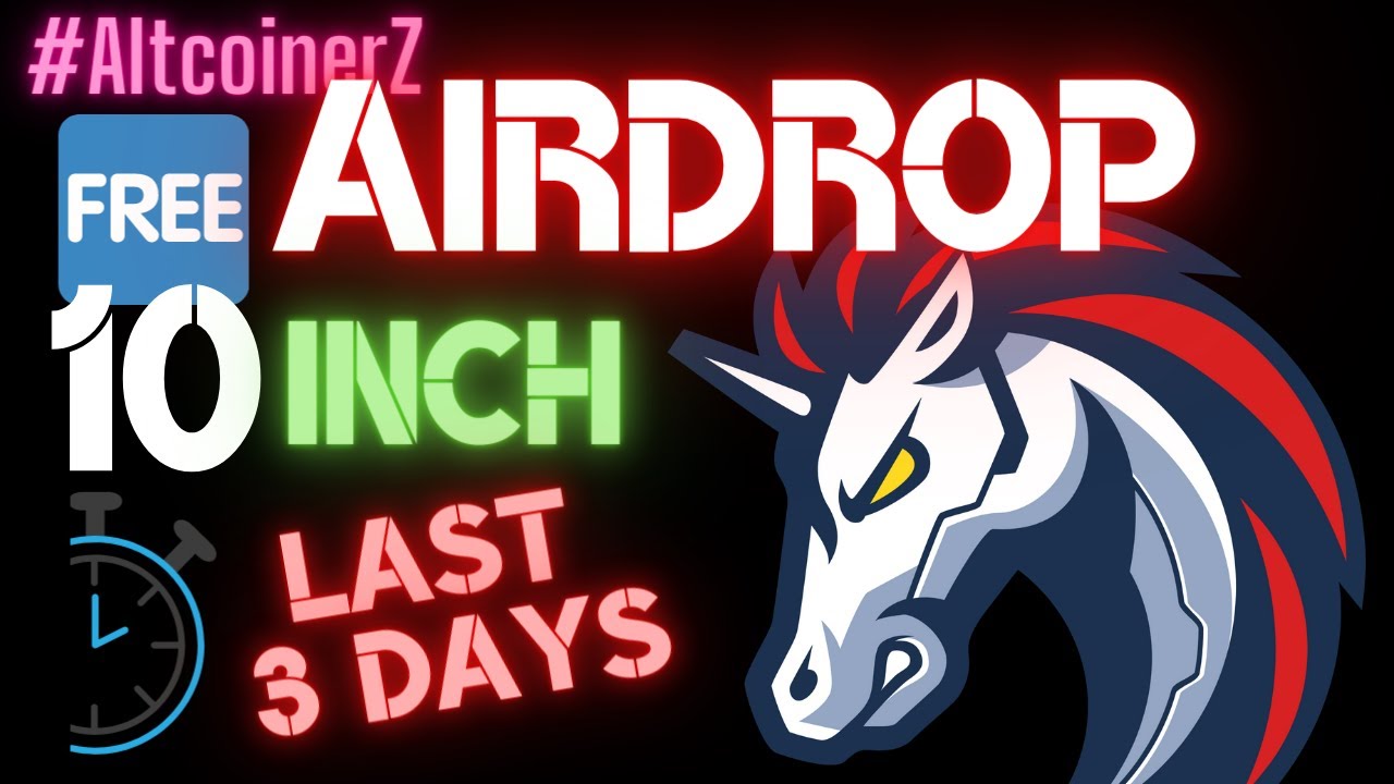 🤑 NEW AIRDROP 🔥 1INCH AIRDROP 🚀 10 INCH TOKENS FREE 💰 How to claim INCH TRUST WALLET airdrop 2021