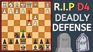 d4の全オープニングを簡単に粉砕する、チェスの新しいディフェンス 😮😮😮 screenshot 2