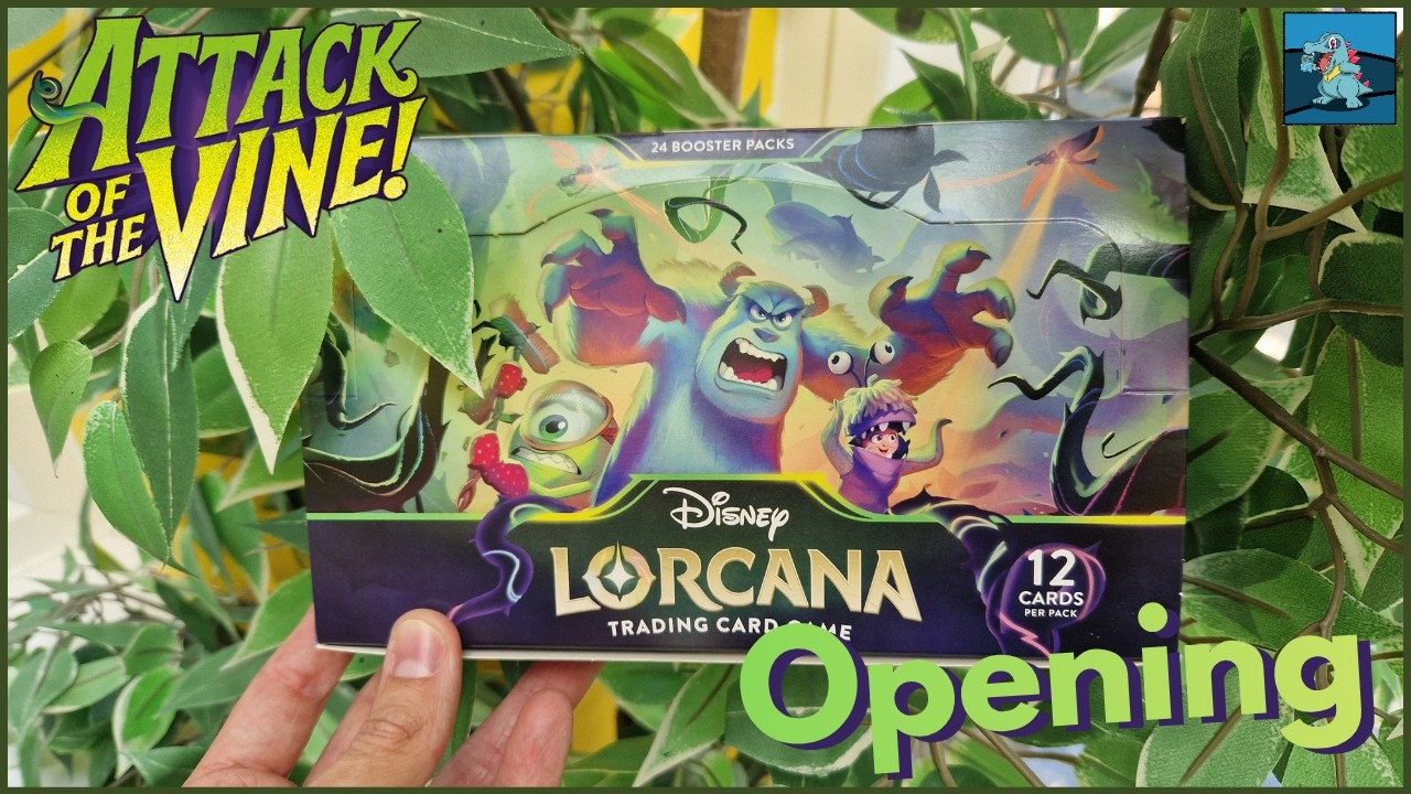 Opening another Disney Lorcana: Attack of the Vine - Booster Box