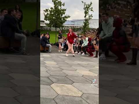 С*ка танцует как в последний раз! S*ka dances like the last time! #shorts #fyp