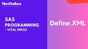 Define XML: SAS Programming