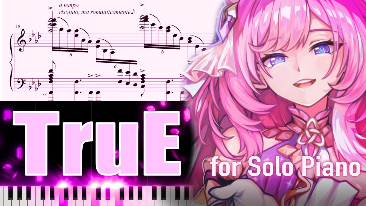 【楽譜】"TruE" によるロマンチックな奇想曲