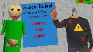 Baldi's Corrupted ~ Baldi's Unknown Educational Software