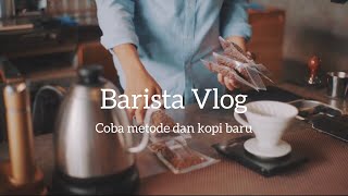 Metode brewing baru Kubomi, Barista Vlog Indonesia (Rutinitas tasting sample kopi baru)