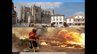 Guarda in portugal ,before the wildfires ,old city, travel, hotels, tourism, holiday,