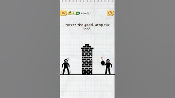 Draw 2 Save : How to save him? ( Part 17 ) #shorts #gameplay #funny