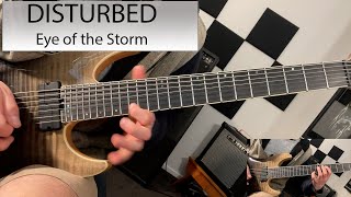 Disturbed - Eye of the Storm - Guitar Cover