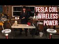 Tesla Coil Wireless Power Transmission
