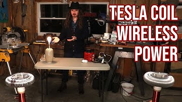 Tesla Coil Wireless Power Transmission