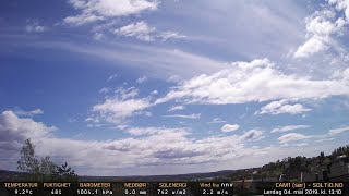 Timelapse Cam 1 - 4. mai 2019