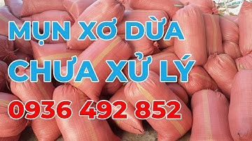 Mụn Dừa Đóng Bao Chưa Xử Lý - Dòng mụn dừa phổ biến và được sử dụng rộng trong nhà vườn