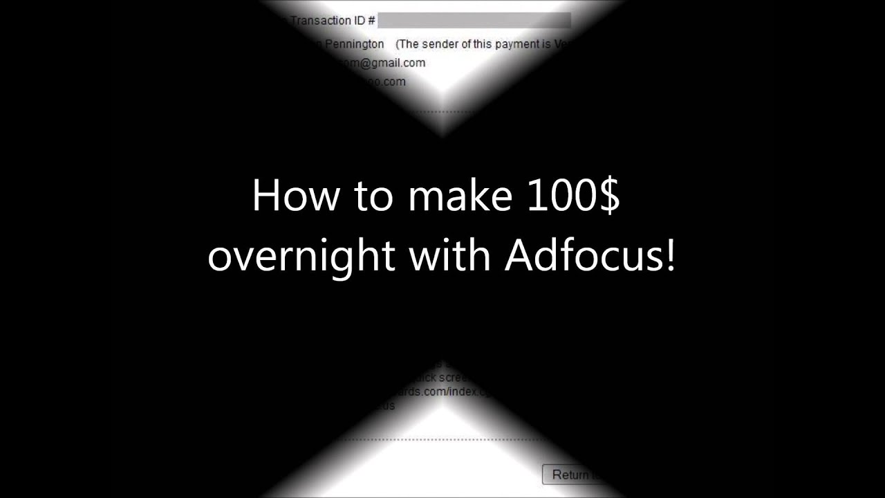 Make 100$ Overnight [AutoPilot] with Adfoc